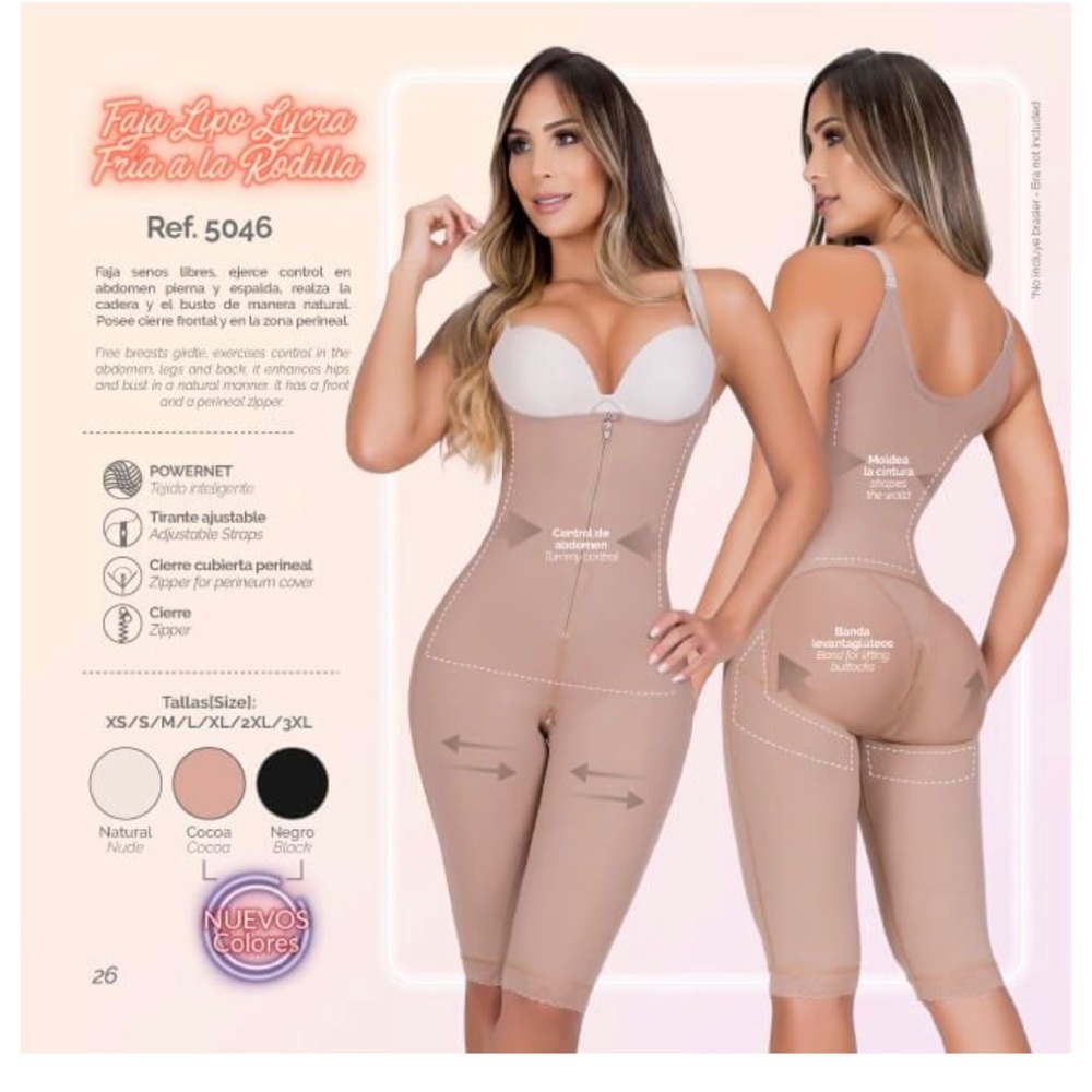 Faja colombiana Moldeate size S